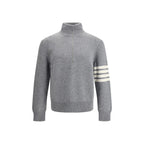 Gray Fleece Wool Sweatshirt