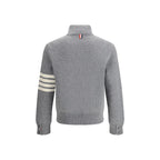 Gray Fleece Wool Sweatshirt