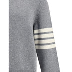 Gray Fleece Wool Sweatshirt