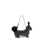 Black Calf Leather Bos Taurus Shoulder Bag