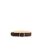 Brown Leather Regular Belt