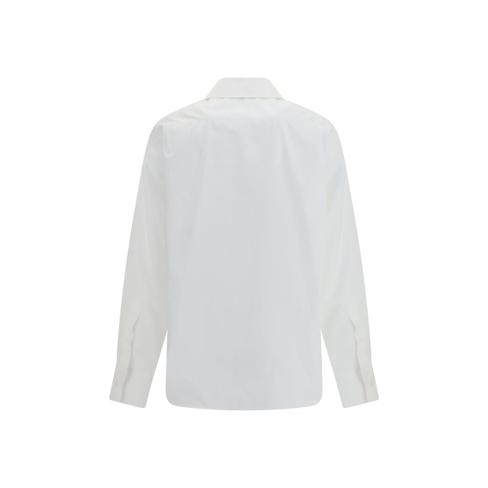 White Cotton Dress Shirt