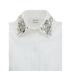 White Cotton Dress Shirt