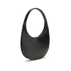 Black Leather Shoulder Bag