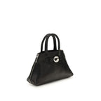 Black Calf Leather Bos Taurus Shoulder Bag