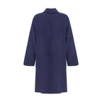 Blue Wool Coat