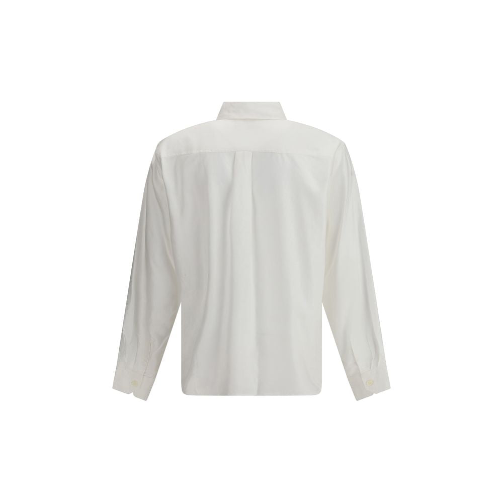 White Tencel Dress Shirt