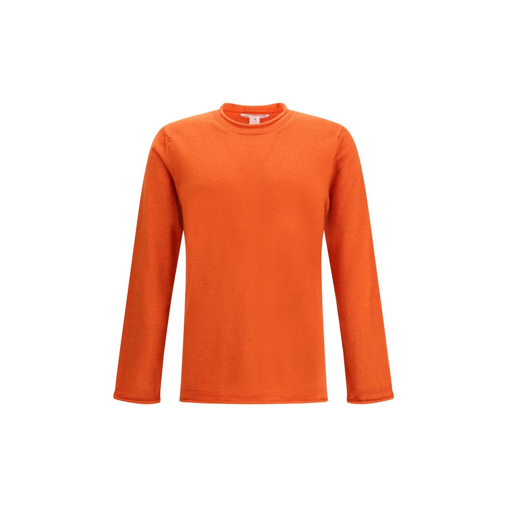 Orange Wool Sweatshirt