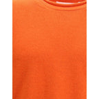 Orange Wool Sweatshirt