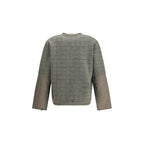 Green Fleece Wool Sweatshirt