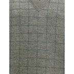 Green Fleece Wool Sweatshirt