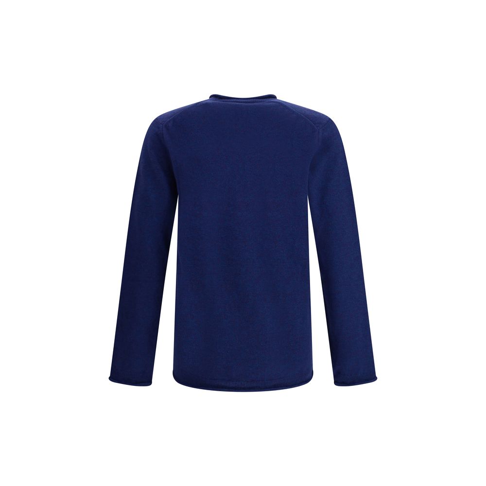 Blue Wool Sweatshirt