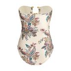 Multicolor Lycra One-Piece Swimsuit