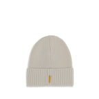 White Wool Beanie