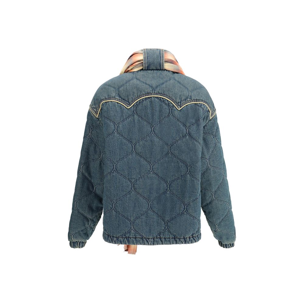Blue Cotton Denim Jacket