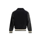 Black Fleece Wool Bomber