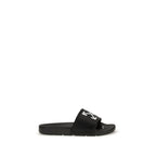 Black Polyethylene Sandals