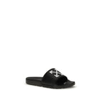 Black Polyethylene Sandals