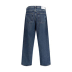 Blue Cotton Jeans Denim