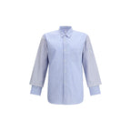Light Blue Cotton Pattern Shirt