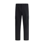 Black Polyamide Cargo Pants