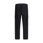 Black Polyamide Cargo Pants