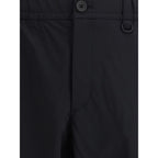 Black Polyamide Cargo Pants