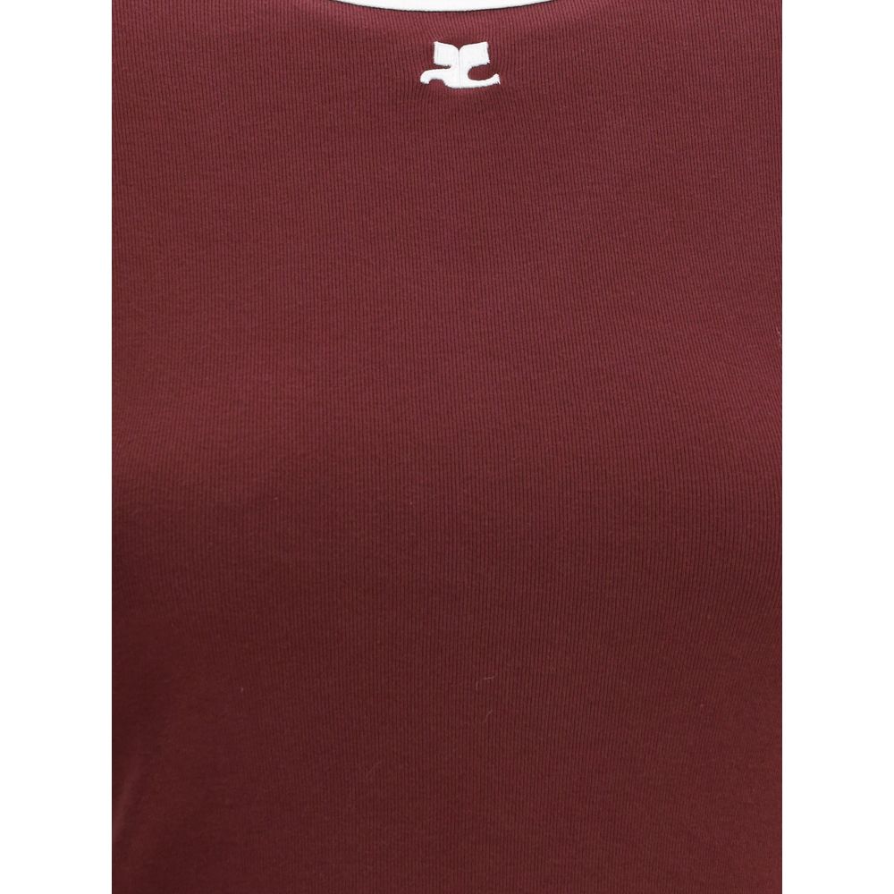 Bordeaux Cotton T-Shirt