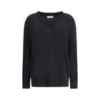 Black Wool Sweatshirt