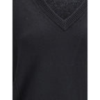 Black Wool Sweatshirt