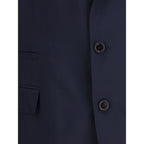 Blue Wool Blazer