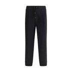 Black Cotton Joggers (Workout Pants)