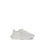 White Polyamide Athletic Sneakers
