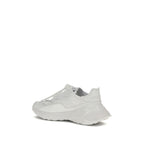 White Polyamide Athletic Sneakers