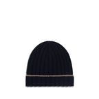 Blue Cashmere Beanie
