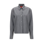 Gray Denim Shirt