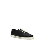 Black Calf Leather Bos Taurus Low Top Sneakers