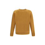 Yellow Fleece Wool Cardigan