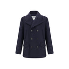 Blue Wool Coat