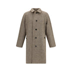 Brown Cotton Coat