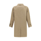 Brown Cotton Coat