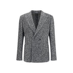 Gray Fleece Wool Coat
