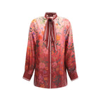 Multicolor Silk Pattern Shirt