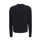 Black Viscose Sweatshirt