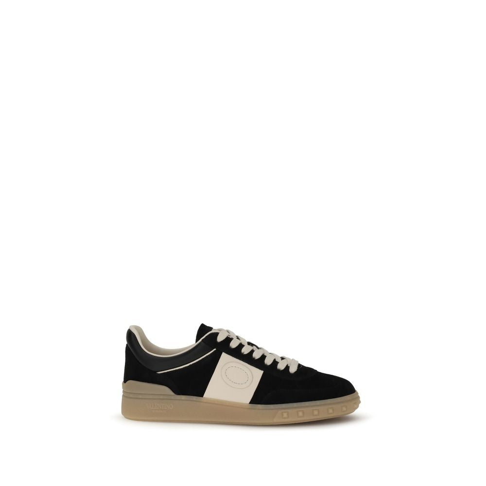 Black Calf Leather Bos Taurus Low Top Sneakers