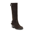 Brown Calf Leather Bos Taurus Lace-Up Boots
