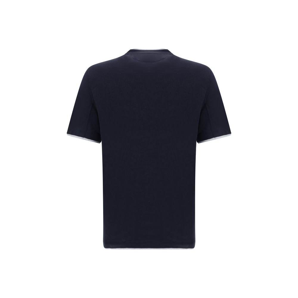 Blue Cotton T-Shirt