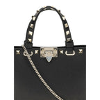 Black Leather Shoulder Bag