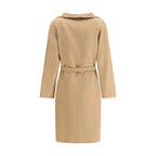 Beige Cashmere Coat