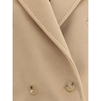 Beige Wool Coat